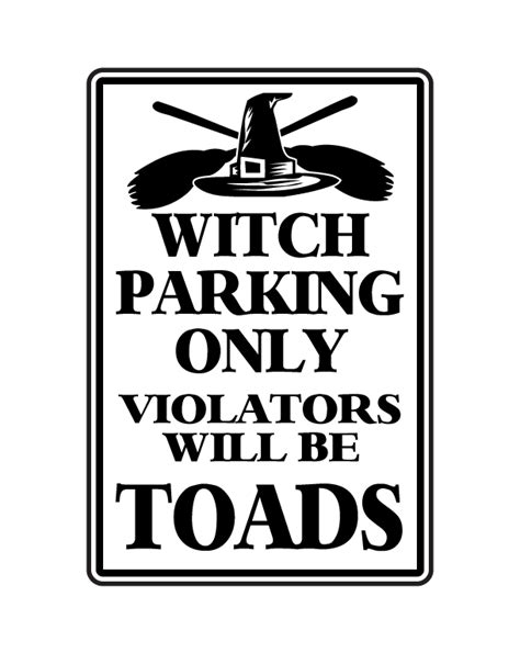 “Witch Parking Only Signs as an Expression of Witch Identity and Pride”